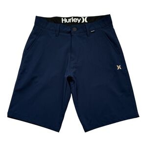 Hurley Blue Hybrid Shorts Quick-Dry Versatile/ board shorts / chino size 28